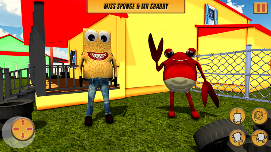 sponge & crab neighbors