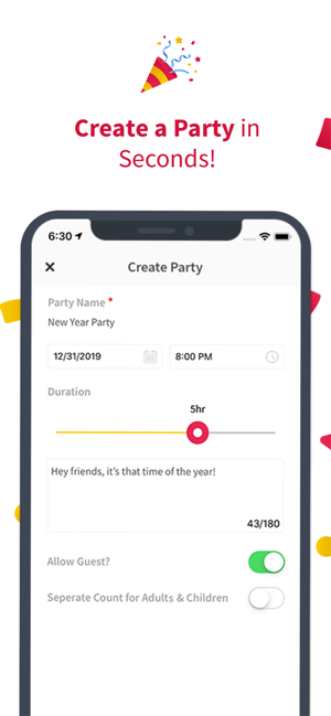 Party Signup - Invite & RSVP(圖1)-速報App