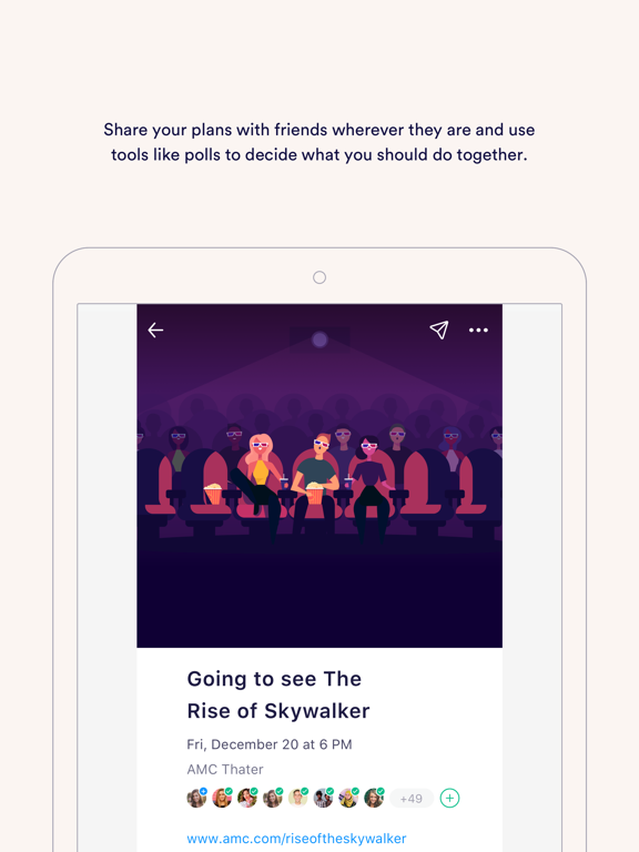 iPad Image of IRL - Social Calendar