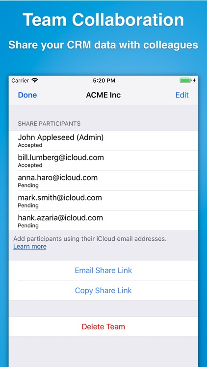 Contacts Journal CRM screenshot-5