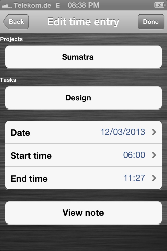 TimePunch Mobile screenshot 4