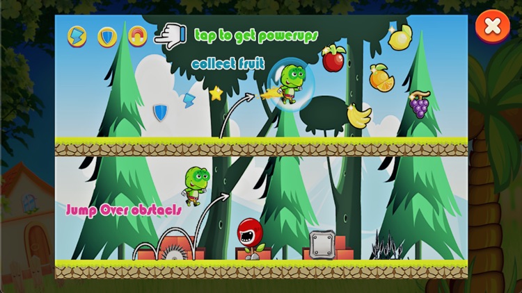 Smart Turtle Fruit Runing Game