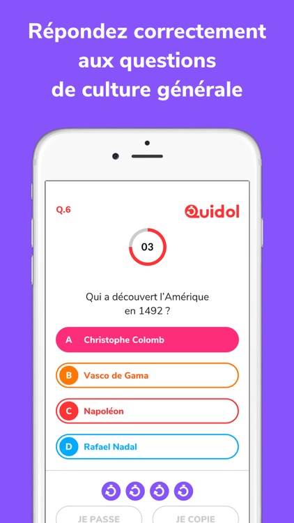 Quidol - Quiz Show en Direct