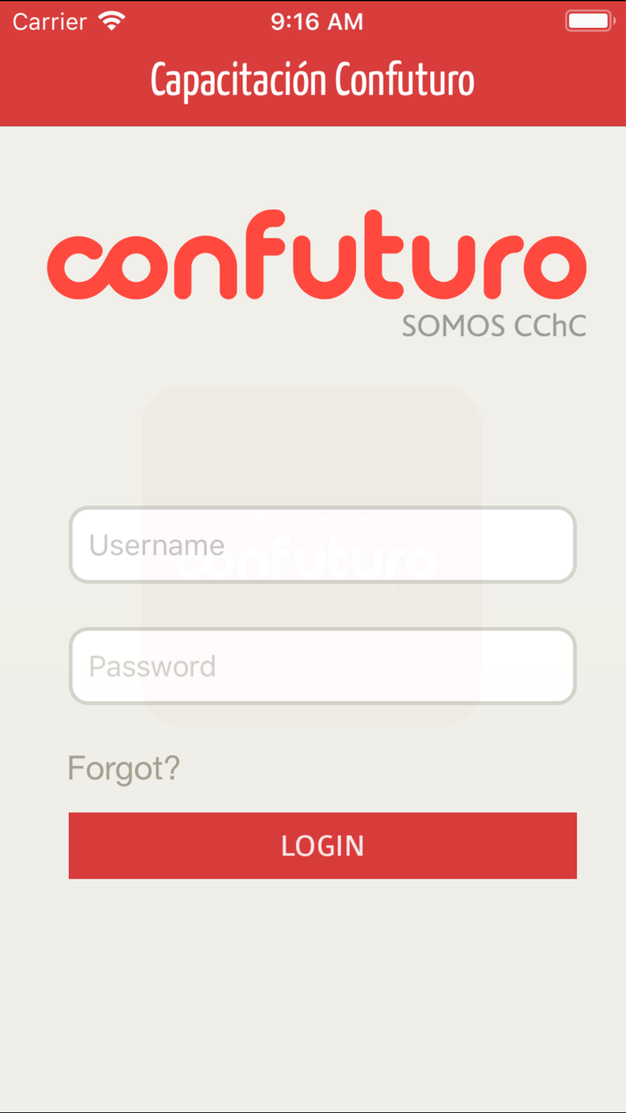 Capacitación Confuturo