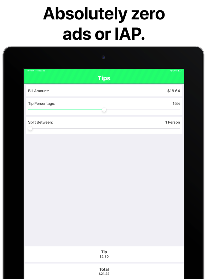 Tips - Tip Calculator