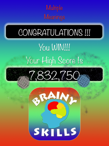 Brainy Skills Multiple Meaning - náhled