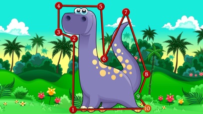 Dino Dot Connect dots for kids screenshot 4