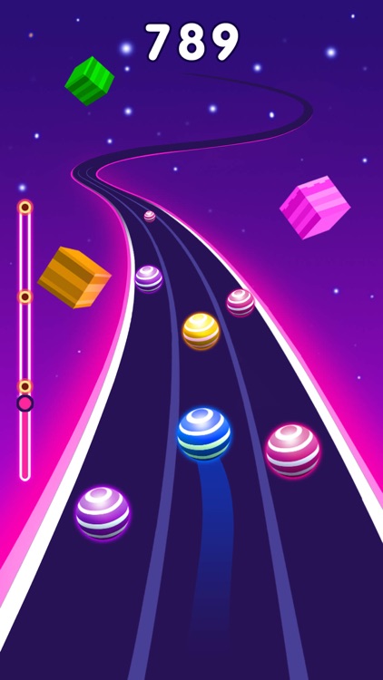 Color Ball Race-Music Game screenshot-3
