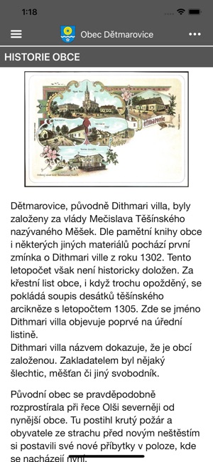 Obec Dětmarovice(圖5)-速報App