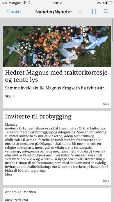 Avisa Sør-Trøndelag eAvis screenshot 3