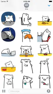 animated funny piglet sticker iphone screenshot 2