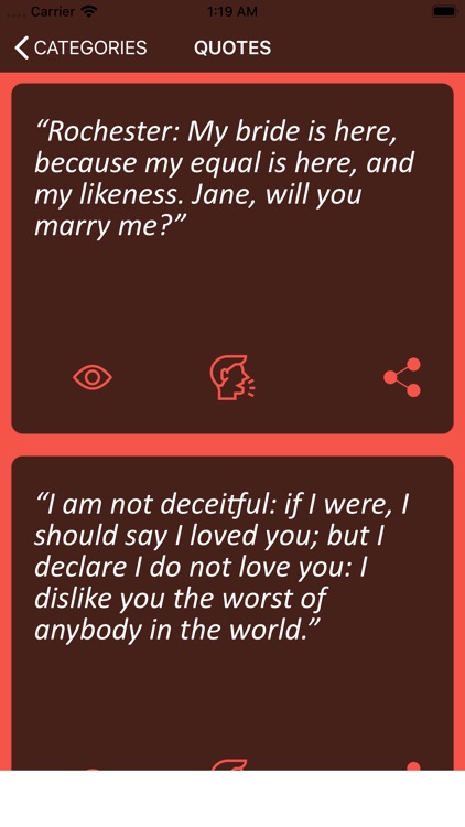 Brontes Wisdom Quotes screenshot-3