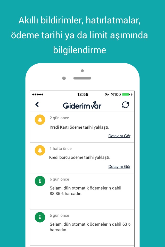 GiderimVar - Gelir Gider Takip screenshot 4