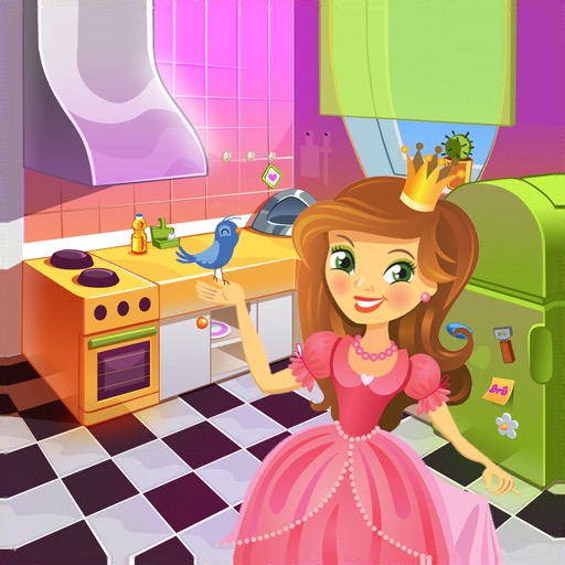 doll house cleaning game