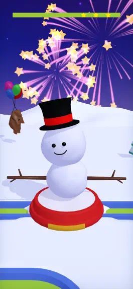 Game screenshot Roll A Snowman apk