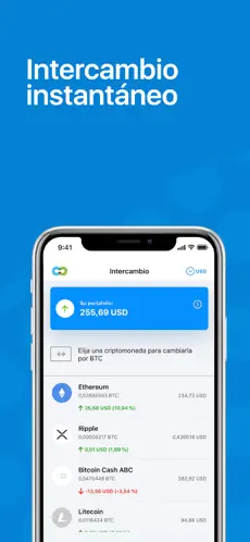 Screenshot 5 Billetera de bitcoin Totalcoin iphone