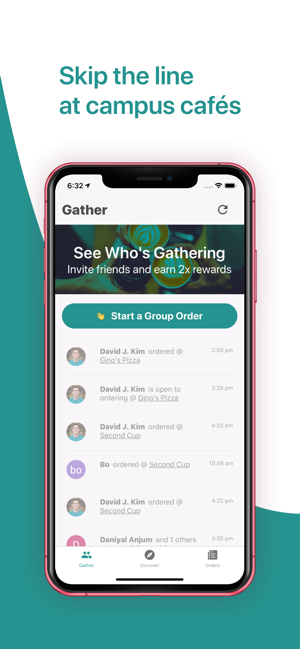 Gather - Social Ordering