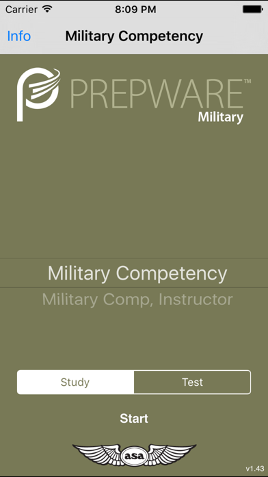 Prepware Military Competency Screenshot