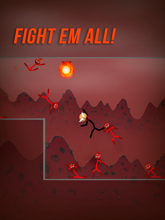 Baldy Stickman Fight Adventureのおすすめ画像4