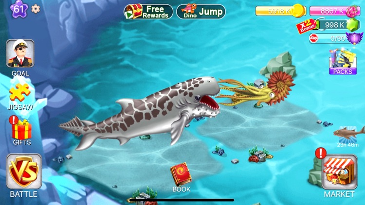 Dino Water World-Dinosaur game screenshot-0