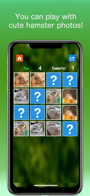 Hamster Memory Game