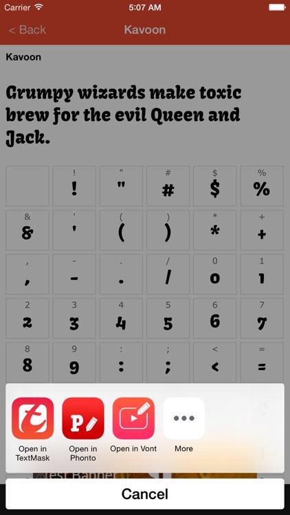 Fontasy - Font Browser
