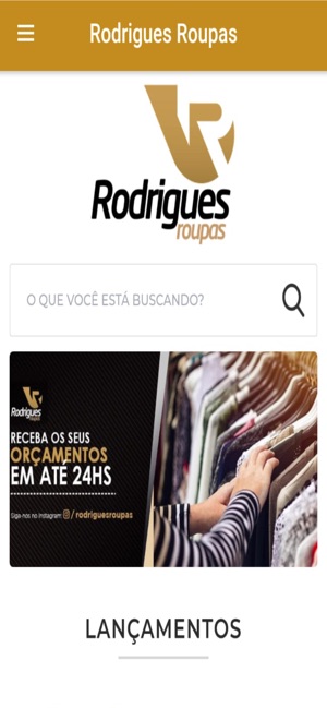 Rodrigues Roupas App