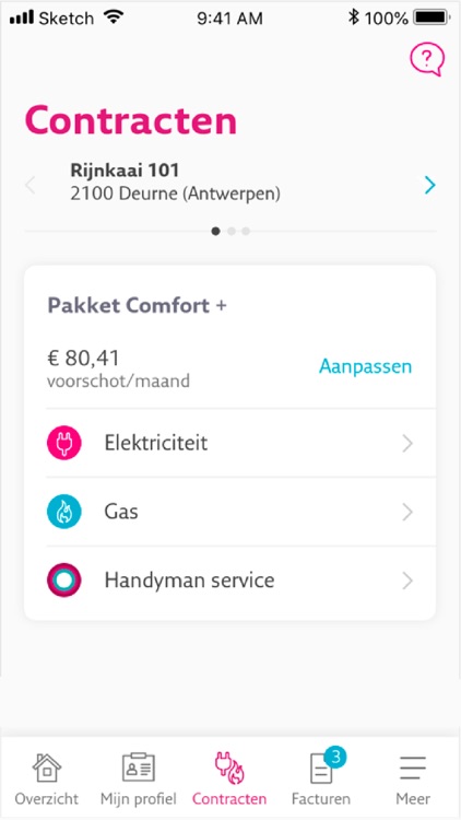 Essent Self Service App