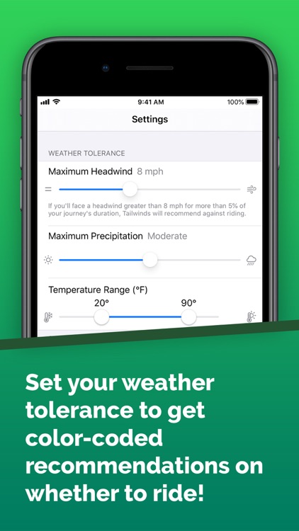 Tailwinds - Cycling Weather screenshot-3