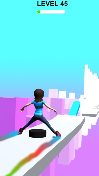 Roller Sky - run & falling screenshot-3