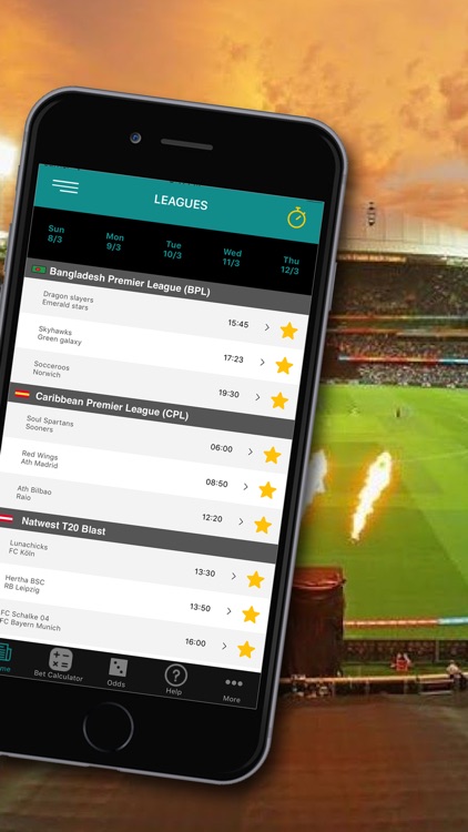 Cricket Bets & Results for IPL