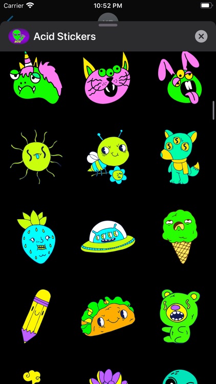 Acid Stickers: Trippy Fun screenshot-3