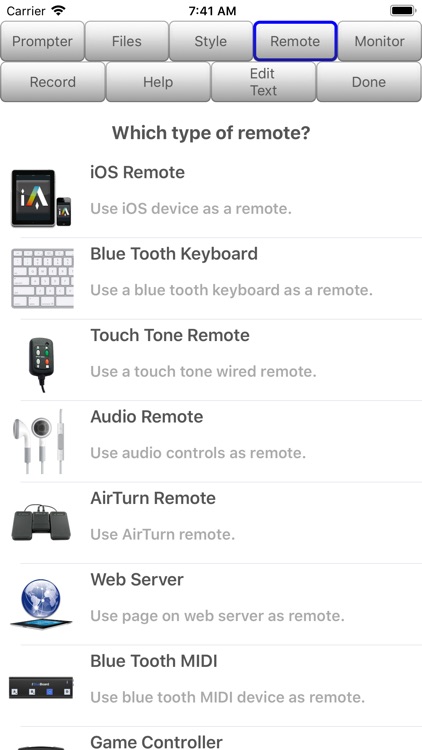 iAutocue screenshot-4