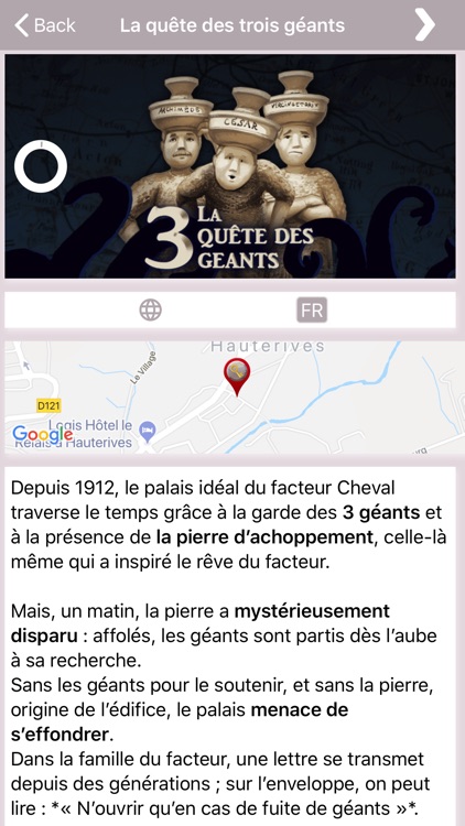 Quête des 3 géants