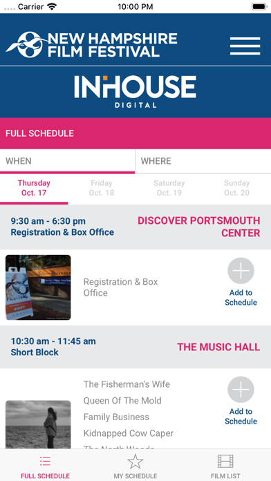 How to cancel & delete New Hampshire Film Festival from iphone & ipad 3