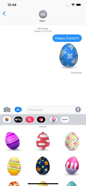 Happy Easter Egg Stickers(圖1)-速報App