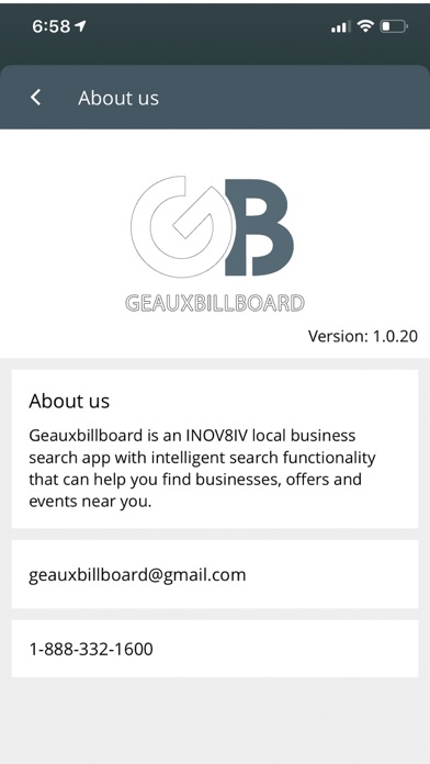 GeauxBillboard screenshot 2