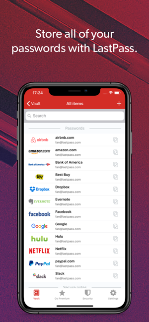 ‎LastPass Password Manager Screenshot