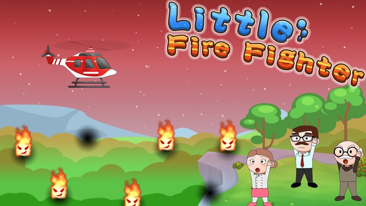 Little Firefighter rescue game screenshot-4