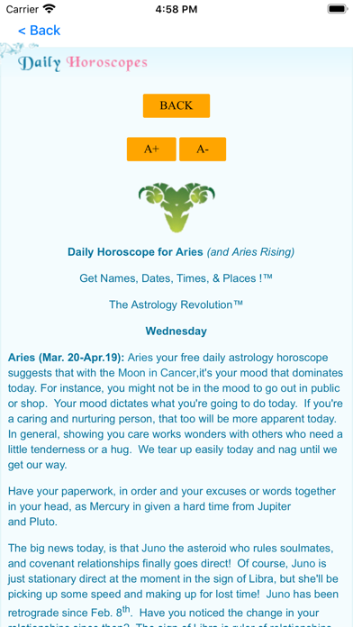 How to cancel & delete Horoscopes by Terry Nazon from iphone & ipad 2