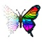 Icon Butterfly Pixel Art