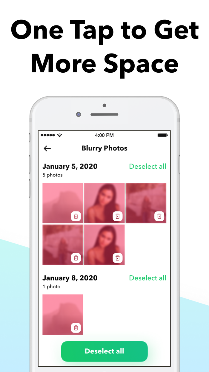 Cleaner clean phone storage