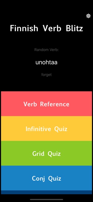 Finnish Verb Blitz(圖1)-速報App