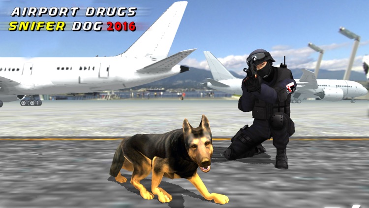 Airport Police Dog Drugs Sim