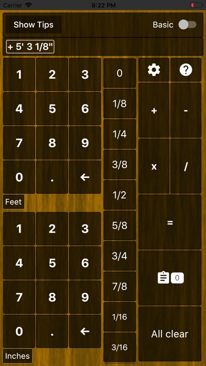 Feet and Inches Calculator screenshot-5