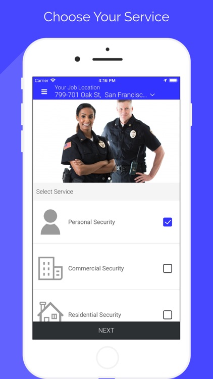 myCop User App