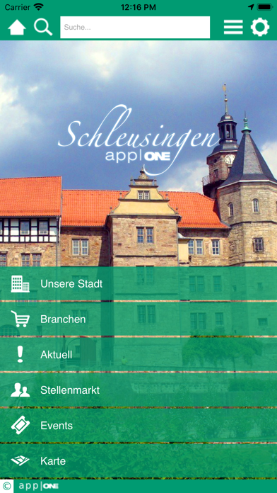 Screenshot #1 pour Schleusingen app|ONE