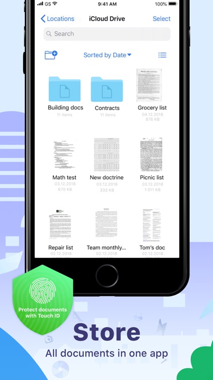 e-Scan: PDF Docs Scanner App screenshot-3