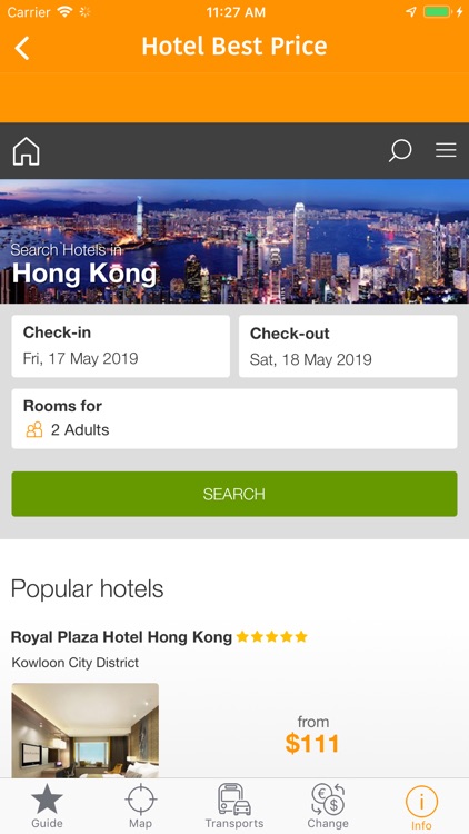 Hong Kong Map and Travel Guide screenshot-7