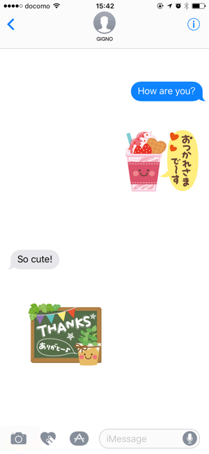 Daily sticker with smile